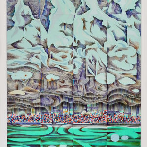 GENEVA by Risaburo Kimura is a mixed media print with an image size of 28″ X 20″ plus margins. The edition is 250 numbered plus 20 Artist’s Proofs.