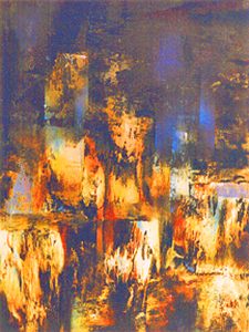 CITY RUINS by Leonardo Nierman is an original lithograph with image and sheet size is 23″ X 18”. It was published in 1975 in an edition of 250. The print is signed and numbered in white pencil