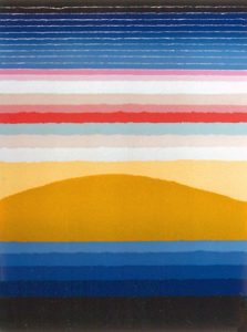 MIRAGE by Arthur Secunda (1927 - 2022) is a rare serigraph published in 1979 in an edition of 150. The image size is 24" X 18" plus full margins. 