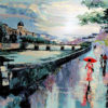 PONT DES ARTS by Mark King is a serigraph with an image size of 27″ X 36″ plus full margins. The edition size is 295 and the year of publication was 1981.
