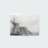 THE WINDMILL by Amand-Durand is an engraving (After Rembrandt). The size of the image is  5 5/8" X 8 3/16" plus wide margins. Rembrandt Book Bartsch No. 233.