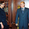 Chemiakin with Vladimir Putin