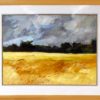Clouds Over Cornfield by James Wilcox Dimmers beautifully framedl. The image size of each painting is 22” X 30”. They were painted in 1982-83.