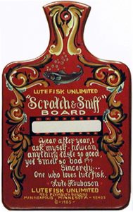 Lutefisk Scratch & Sniff Board