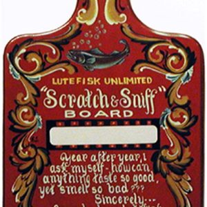 Lutefisk Scratch & Sniff Board