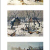 Shelter Trilogy shows all three (3) of the prints by Les Kouba that make up this famous series of prints.