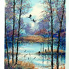 MEADOW POND by Steve Bloom is a serigraph with an image size of 36″ X 26″, plus full margins, in an edition of 275.