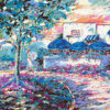 PARKSIDE by Steve Bloom is a serigraph with an image size of 26″ X 37″ plus full margins, in an edition of 325.