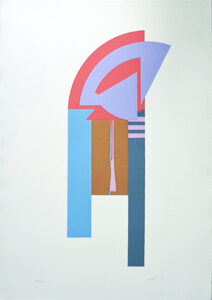 GUARDIAN V is a beautiful serigraph with an image 40″ X 26″ plus margins, in an edition of 200 pencil signed and numbered by the artist.